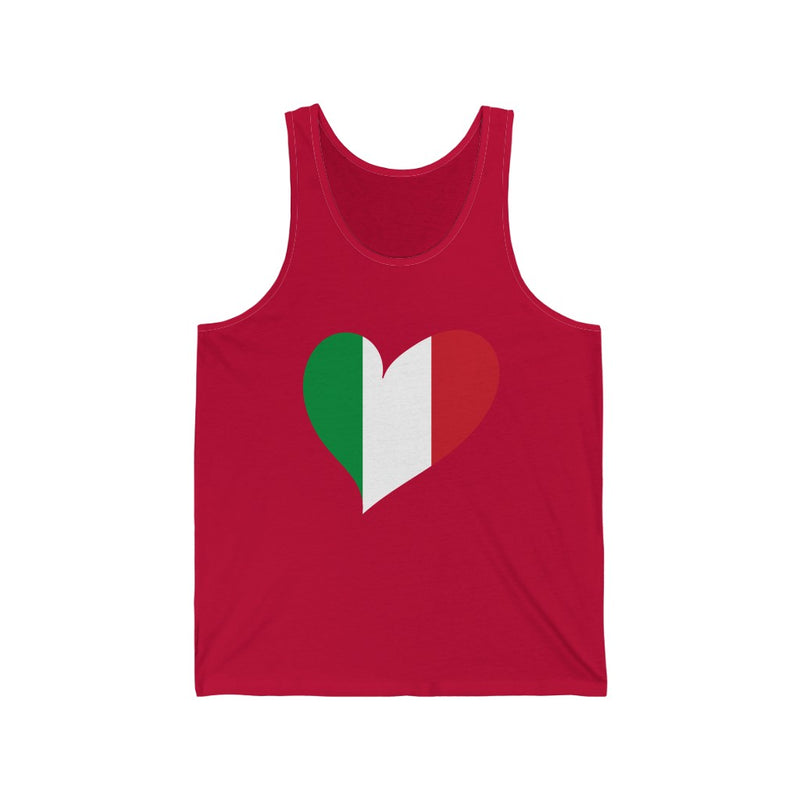 Women's Big Heart Tank Italy