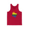 Women's Flag Map Home Pride Tank Colombia