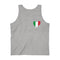 Men's Flag Heart Tank Italy