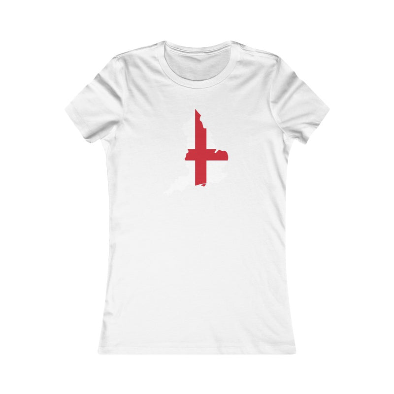 Women's Flag Map T-Shirt England