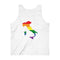 Men's Flag Map Pride Tank Italy