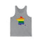 Women's Flag Map Pride Tank France