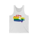 Women's Flag Map Pride Tank Canada