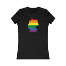 Women's Flag Map Pride T-Shirt Germany