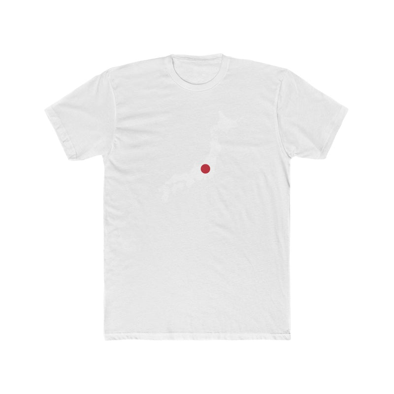 Men's Flag Map T-Shirt Japan