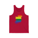 Women's Flag Map Pride Tank Ireland