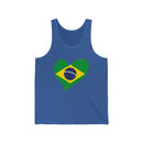 Women's Big Heart Tank Brazil