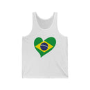 Women's Big Heart Tank Brazil