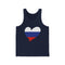 Women's Big Heart Tank Russia