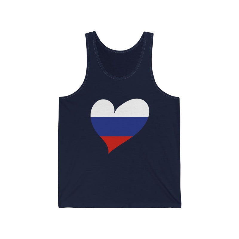 Women's Big Heart Tank Russia