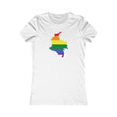 Women's Flag Map Pride T-Shirt Colombia