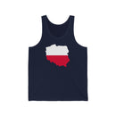 Women's Flag Map Tank Poland