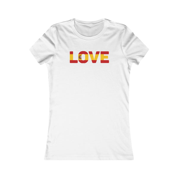 Women's Love T-Shirt Spain