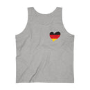 Men's Flag Heart Tank Germany