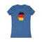 Women's Flag Map T-Shirt Germany