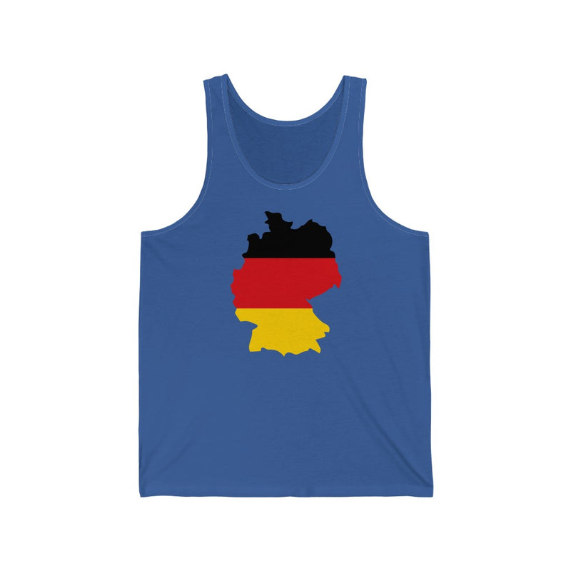 Women's Flag Map Tank Germany