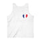 Men's Flag Heart Tank France