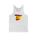 Women's Flag Map Tank Spain