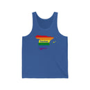 Women's Flag Map Home Pride Tank Spain