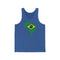 Women's Flag Map Tank Brazil