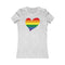 Women's Big Heart T-Shirt Pride