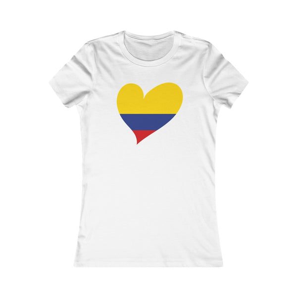 Women's Big Heart T-Shirt Colombia