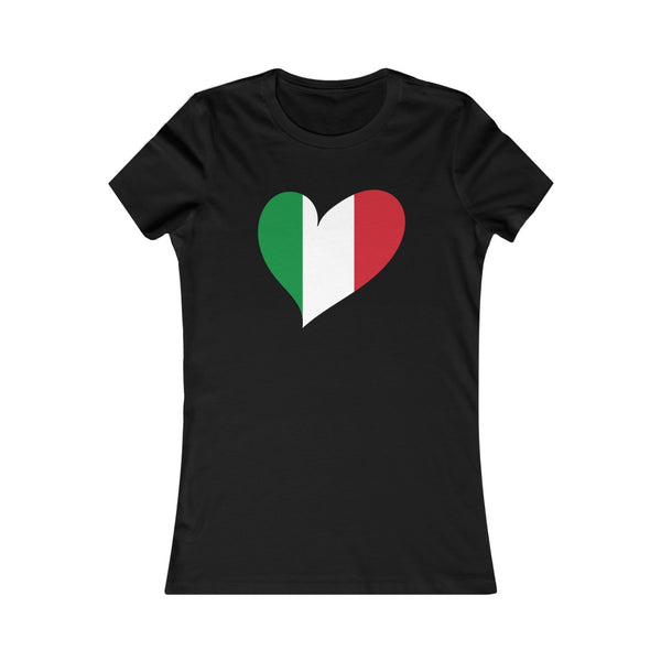Women's Big Heart T-Shirt Italy