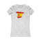 Women's Flag Map T-Shirt Spain