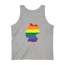 Men's Flag Map Pride Tank Germany