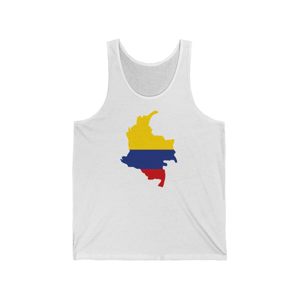 Women's Flag Map Tank Colombia