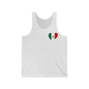 Women's Flag Heart Tank Mexico