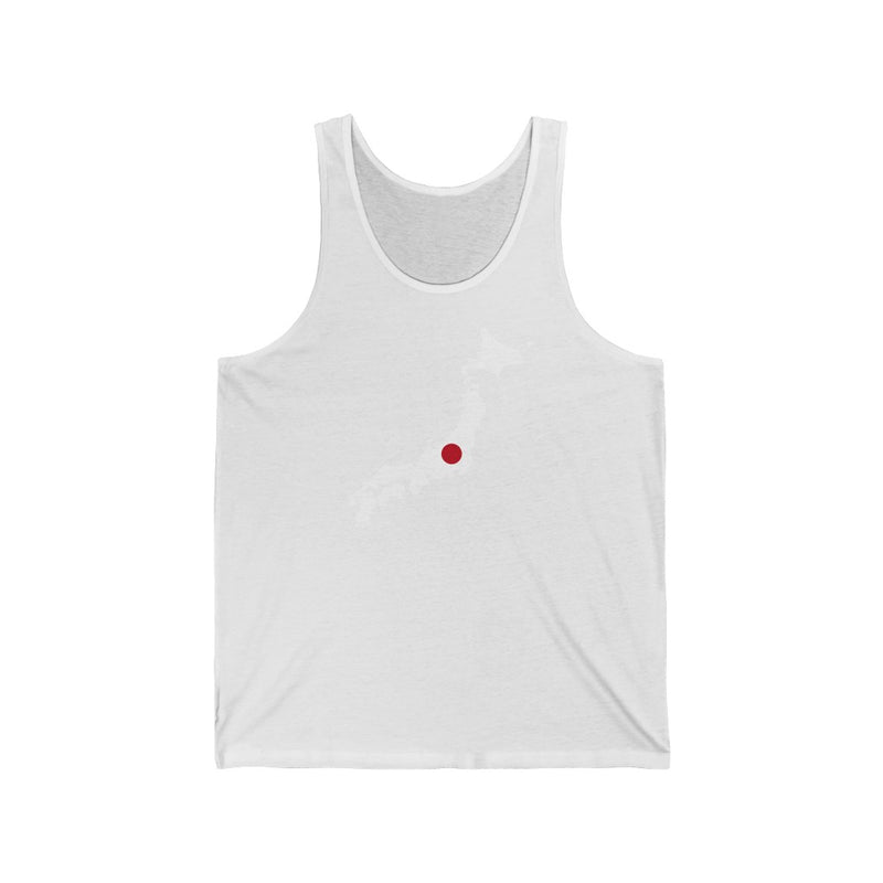 Women's Flag Map Tank Japan