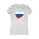 Women's Big Heart T-Shirt Russia