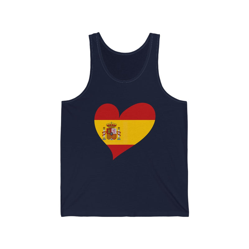 Women's Big Heart Tank Spain