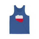 Women's Flag Map Tank Poland