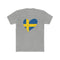 Men's Big Heart T-Shirt Sweden