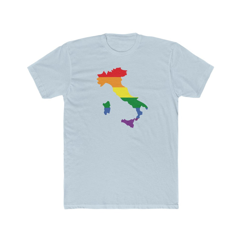 Men's Flag Map Pride T-Shirt Italy