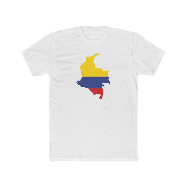 Men's Flag Map T-Shirt Colombia