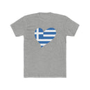 Men's Big Heart T-Shirt Greece