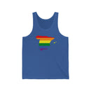 Women's Flag Map Pride Tank Spain