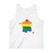 Men's Flag Map Pride Tank France