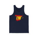 Women's Flag Map Tank Spain