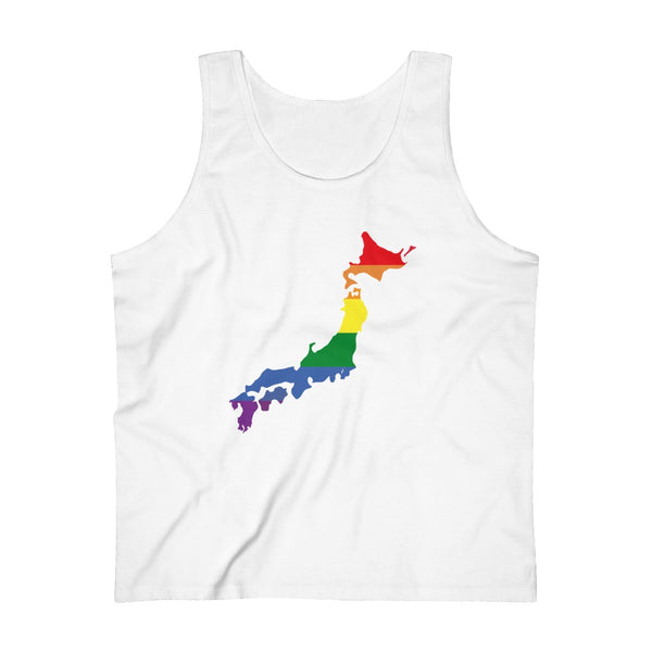 Men's Flag Map Pride Tank Japan