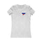 Women's Flag Heart T-Shirt Russia