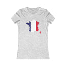 Women's Flag Map T-Shirt France