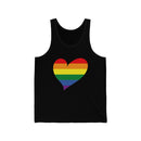 Women's Big Heart Tank Pride