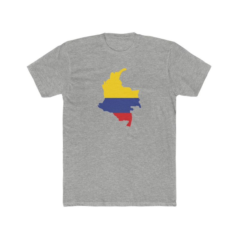 Men's Flag Map T-Shirt Colombia