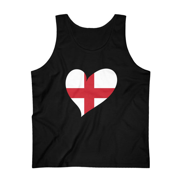 Men's Big Heart Tank England