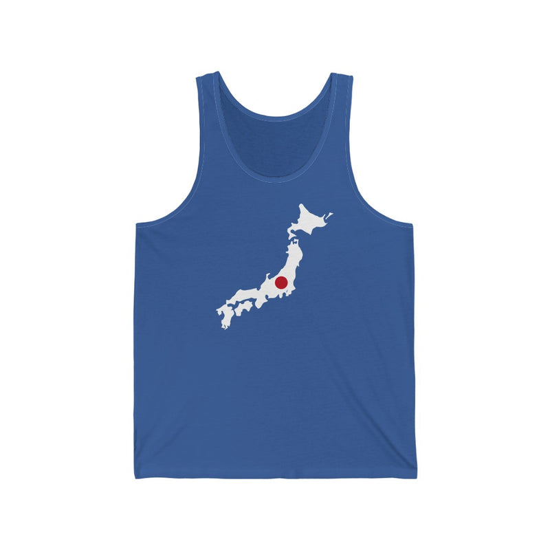 Women's Flag Map Tank Japan