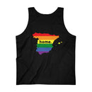 Men's Flag Map Home Pride Tank Spain